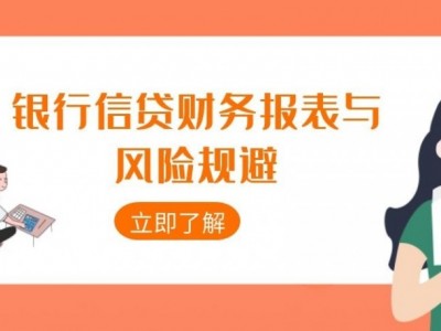 銀行信貸財務報表與風險規避